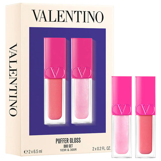PREORDEN -Puffer Complex™ Lip Plumper Gloss Gift Set | VALENTINO - 2 A 4 SEMANAS EN LLEGAR
