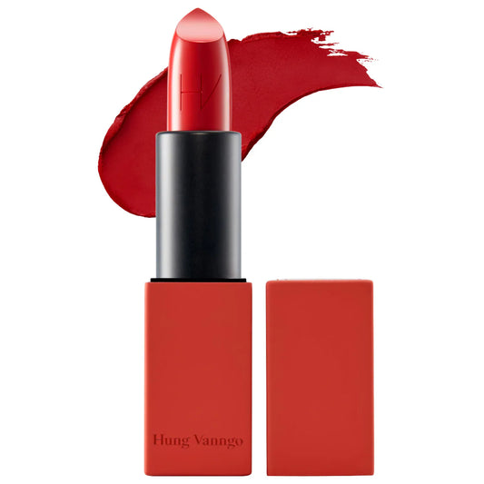 PREORDEN -Creamy Matte Longwear Lipstick with Hyaluronic Acid | HUNG VANNGO - 2 A 4 SEMANAS EN LLEGAR
