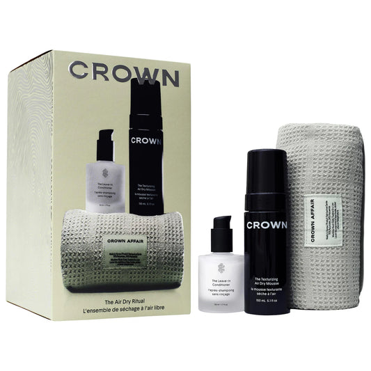 PREORDEN -The Air Dry Ritual Hair Gift Set | CROWN AFFAIR - 2 A 4 SEMANAS EN LLEGAR