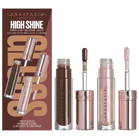 PREORDEN -Mini High Shine Lip Gloss Duo | ANASTASIA BEVERLY HILLS - 2 A 4 SEMANAS EN LLEGAR