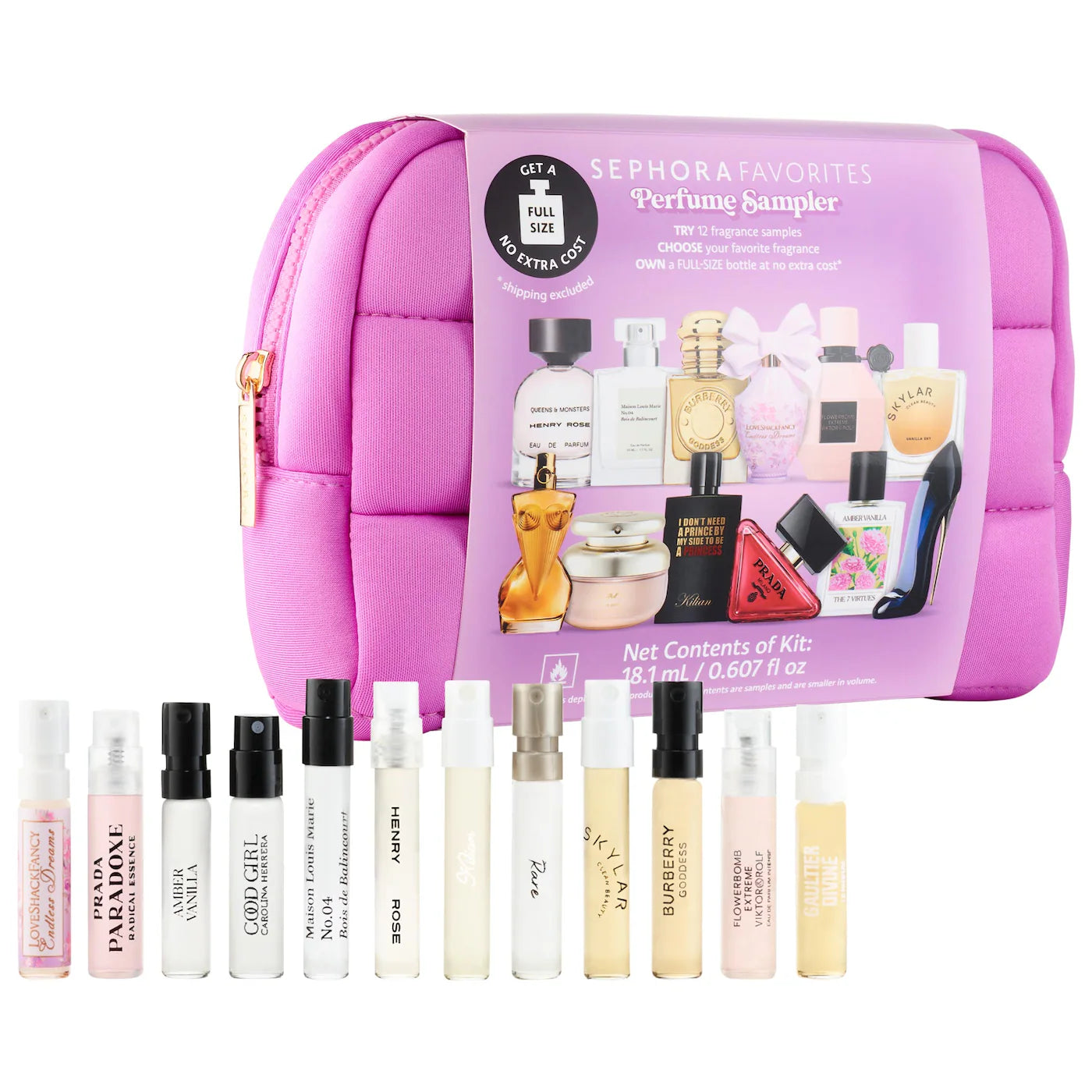 PREORDEN -Perfume Sampler Set with Floral & Vanilla Perfumes | SEPHORA FAVORITES - 2 A 4 SEMANAS EN LLEGAR