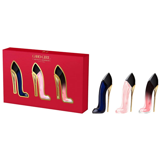 PREORDEN -Good Girl Collection Mini Replica Perfume Trio Set | CAROLINA HERRERA - 2 A 4 SEMANAS EN LLEGAR