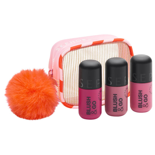 PREORDEN -Blush & Go Trio Makeup Gift Set | SEPHORA COLLECTION - 2 A 4 SEMANAS EN LLEGAR