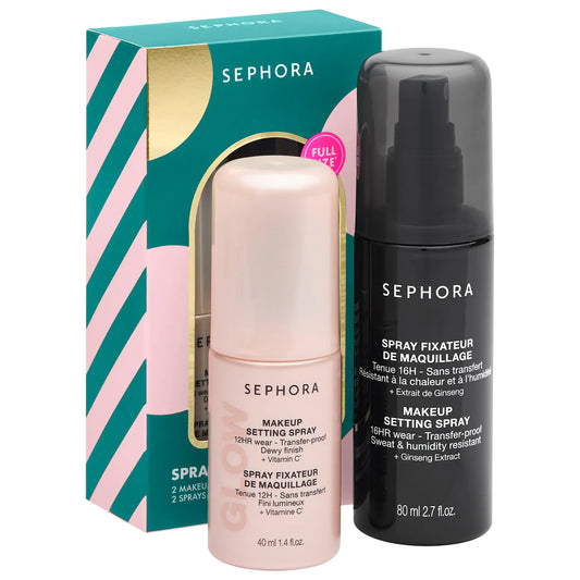 PREORDEN -Spray & Stay Makeup Setting Spray Gift Set | SEPHORA COLLECTION - 2 A 4 SEMANAS EN LLEGAR