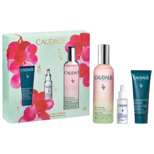 PREORDEN -Prep & Glow Bestsellers Trio | CAUDALIE - 2 A 4 SEMANAS EN LLEGAR