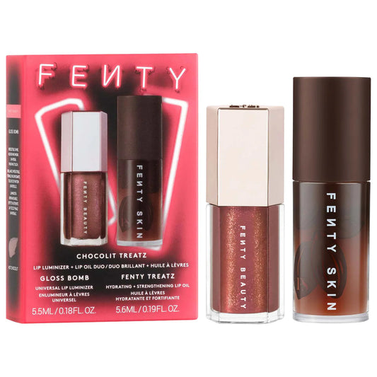 PREORDEN -Chocolit Treatz Lip Luminizer + Lip Oil Duo | FENTY - 2 A 4 SEMANAS EN LLEGAR