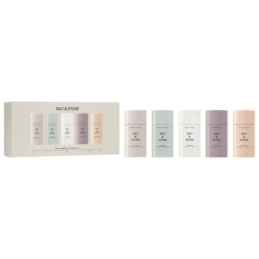 PREORDEN -Mini Deodorant Discovery Set | SALT & STONE - 2 A 4 SEMANAS EN LLEGAR