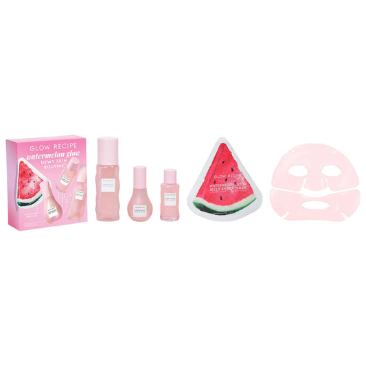 PREORDEN -Watermelon Glow Dewy Skin Routine Gift Set | GLOW RECIPE - 2 A 4 SEMANAS EN LLEGAR