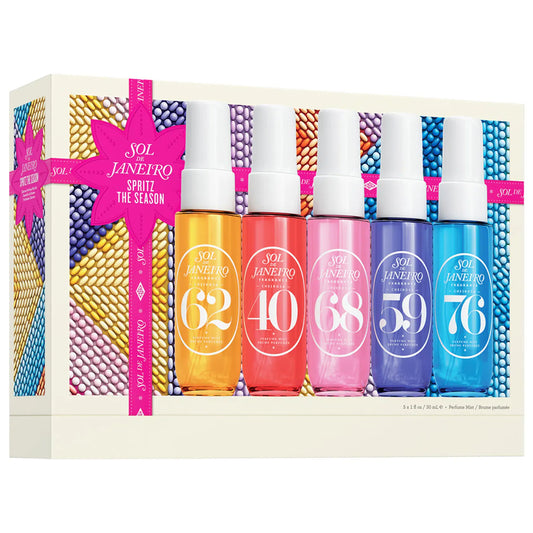 PREORDEN -Spritz the Season Cheirosa Perfume Mist Gift Set | SOL DE JANEIRO - 2 A 4 SEMANAS EN LLEGAR