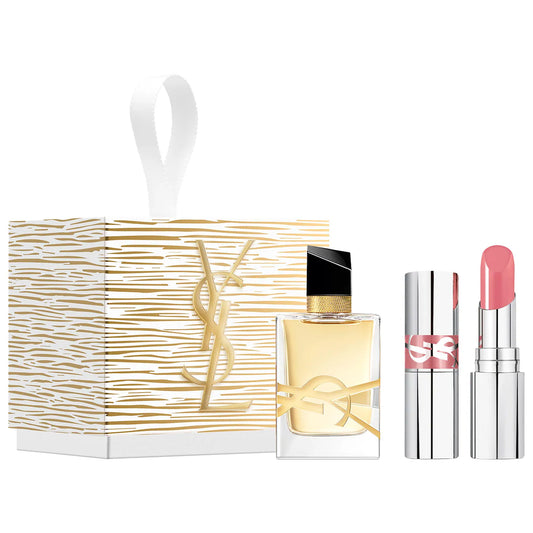PREORDEN -Mini Libre Eau de Parfum + Loveshine Lipstick Duo Gift Set | YSL - 2 A 4 SEMANAS EN LLEGAR