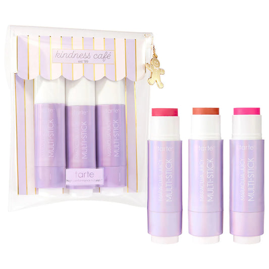 PREORDEN -cheek soufflé maracuja juicy blush and lip multi-stick trio | TARTE - 2 A 4 SEMANAS EN LLEGAR