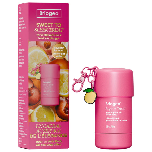PREORDEN -Style + Treat™ Hair Sleek Stick + Limited Edition Key Chain Gift Set | BRIOGEO - 2 A 4 SEMANAS EN LLEGAR