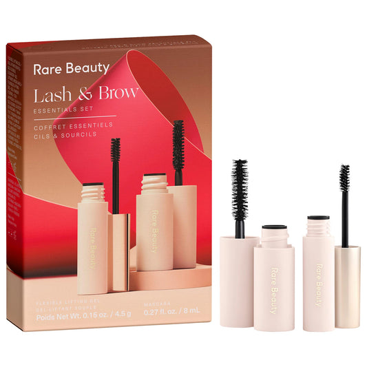 PREORDEN -Lash & Brow Essentials Duo Makeup Gift Set | RARE BEAUTY - 2 A 4 SEMANAS EN LLEGAR