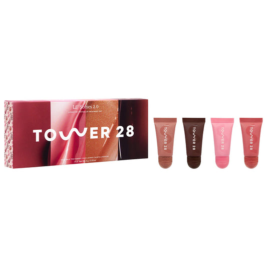 PREORDEN -Mini Lil' Softies LipSoftie Lip Treatment Set | TOWER 28 - 2 A 4 SEMANAS EN LLEGAR