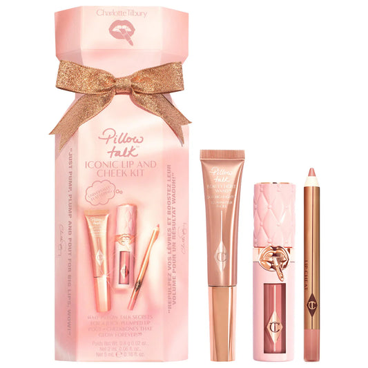 PREORDEN -Lip and Cheek Trio Makeup Gift Set | CHARLOTTE TILBURY - 2 A 4 SEMANAS EN LLEGAR