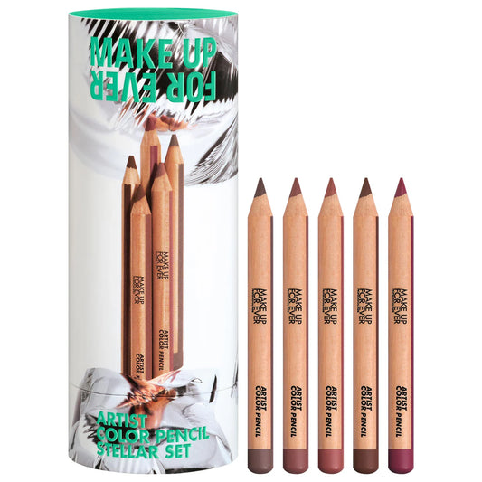 PREORDEN -Mini Artist Color Lip Pencils Set | MAKEUP FOREVER - 2 A 4 SEMANAS EN LLEGAR