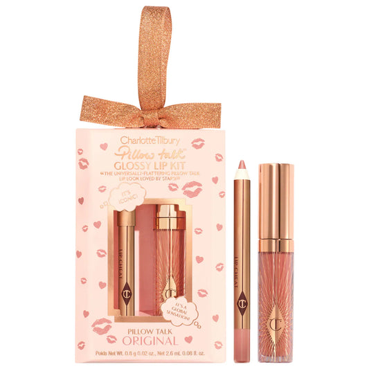 PREORDEN -Mini Pillow Talk Glossy Lip Duos | CHARLOTTE TILBURY - 2 A 4 SEMANAS EN LLEGAR