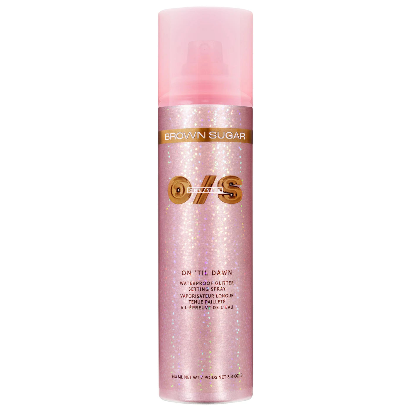PREORDEN -On 'Til Dawn Waterproof Glitter Setting Spray - Brown Sugar | ONE SIZE - 2 A 4 SEMANAS EN LLEGAR