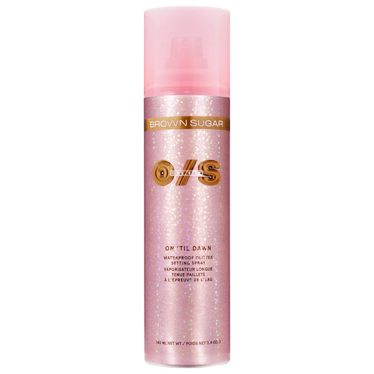 PREORDEN -On 'Til Dawn Waterproof Glitter Setting Spray - Brown Sugar | ONE SIZE - 2 A 4 SEMANAS EN LLEGAR