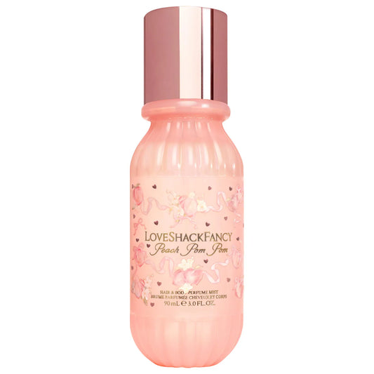PREORDEN - Peach Pom Pom Hair & Body Mist | LOVESHACKFANCY - 2 A 4 SEMANAS EN LLEGAR
