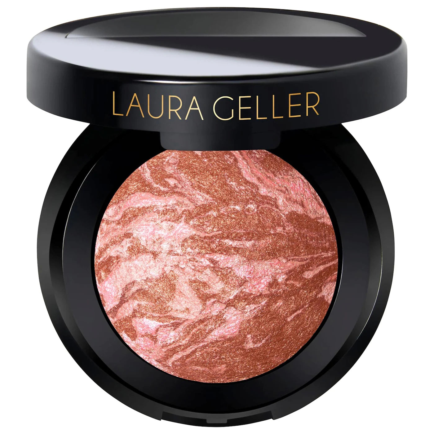 PREORDEN -Blush and Brighten Marbleized Baked Powder Blush | LAURA GELLER - 2 A 4 SEMANAS EN LLEGAR