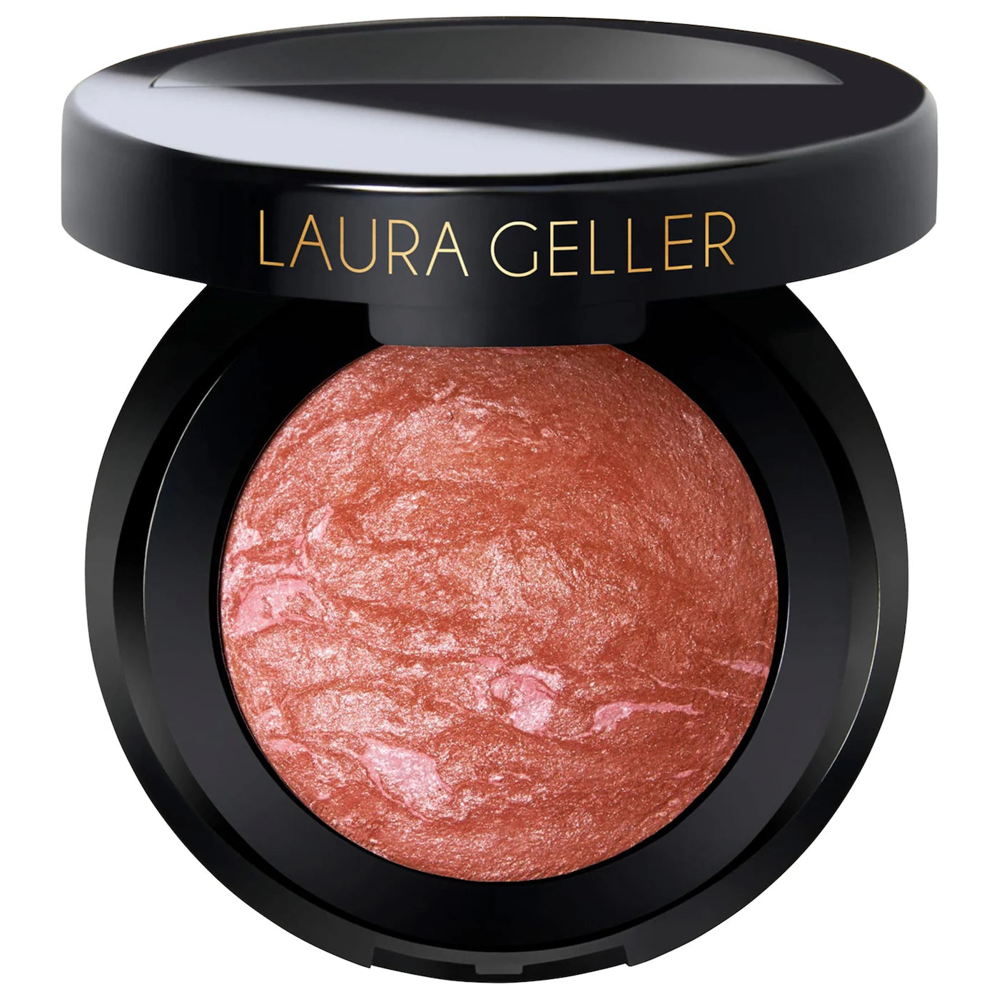 PREORDEN -Blush and Brighten Marbleized Baked Powder Blush | LAURA GELLER - 2 A 4 SEMANAS EN LLEGAR