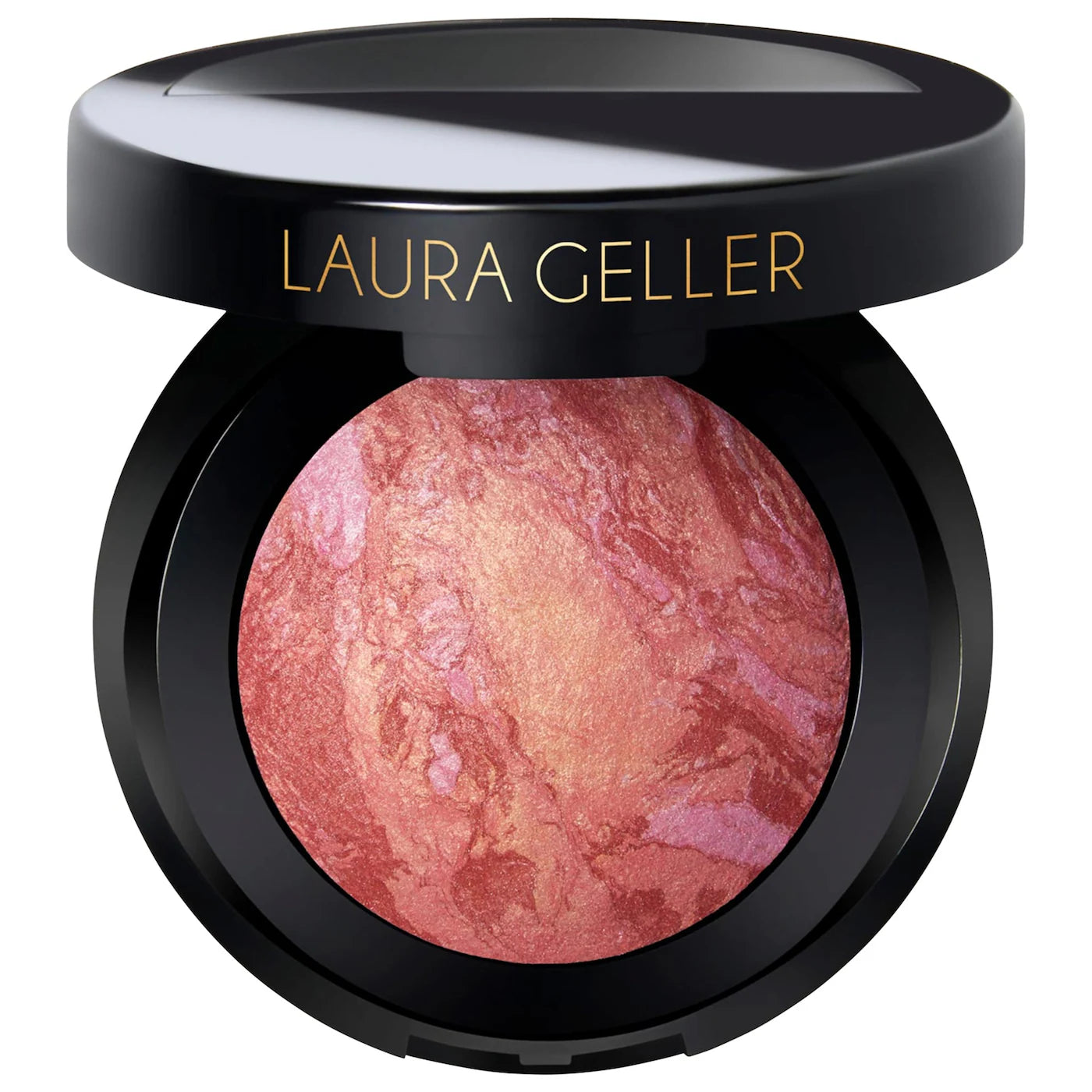 PREORDEN -Blush and Brighten Marbleized Baked Powder Blush | LAURA GELLER - 2 A 4 SEMANAS EN LLEGAR