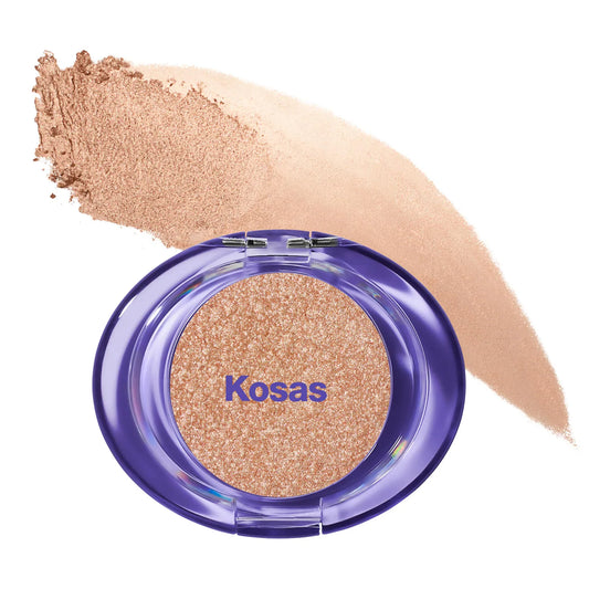 PREORDEN -Shiny Objects Wet Glisten Highlighter Powder for Face and Eyes | KOSAS - 2 A 4 SEMANAS EN LLEGAR
