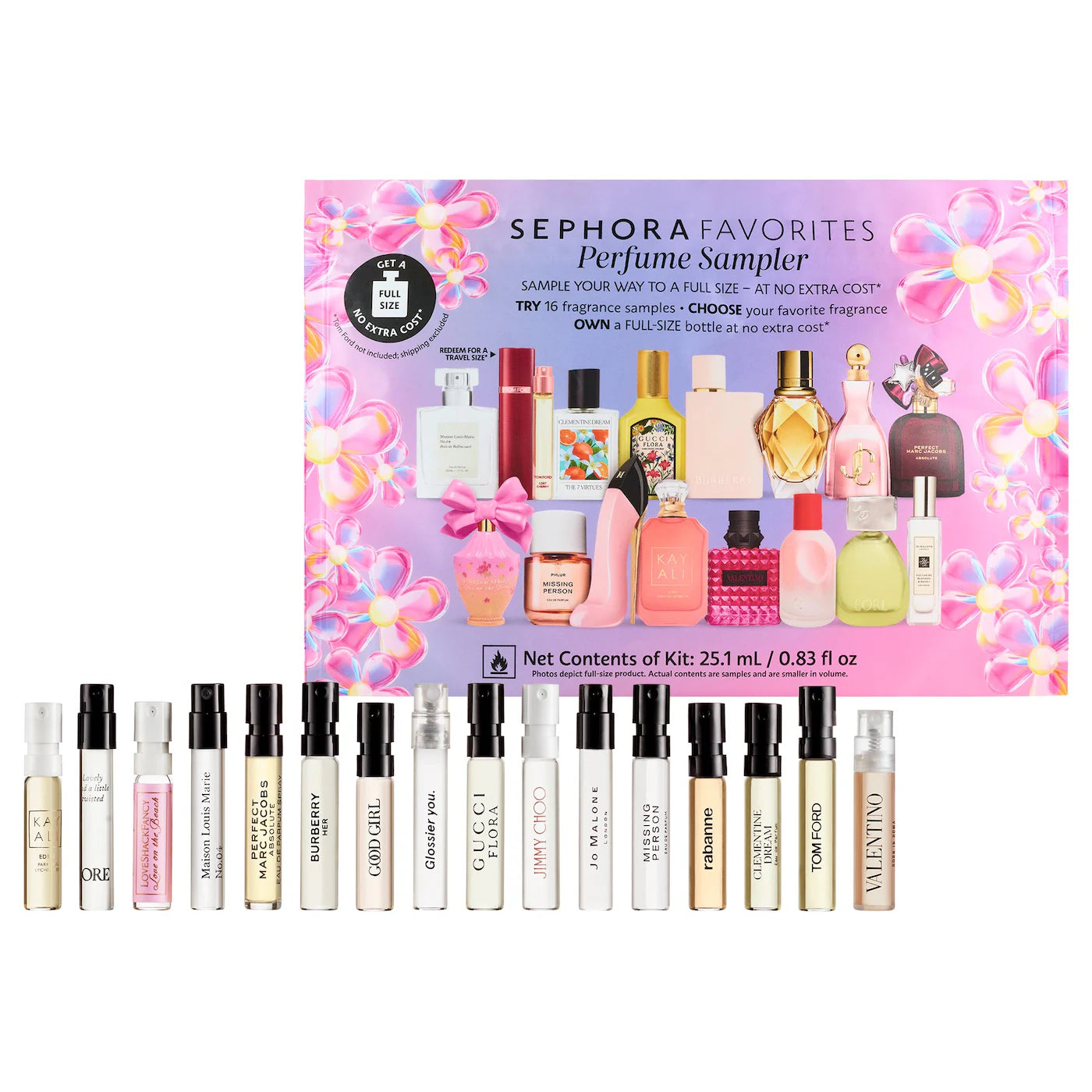 PREORDEN -Flirty Trending Scents Perfume Sampler Set w/ Redeemable Voucher | SEPHORA FAVORITES - 2 A 4 SEMANAS EN LLEGAR