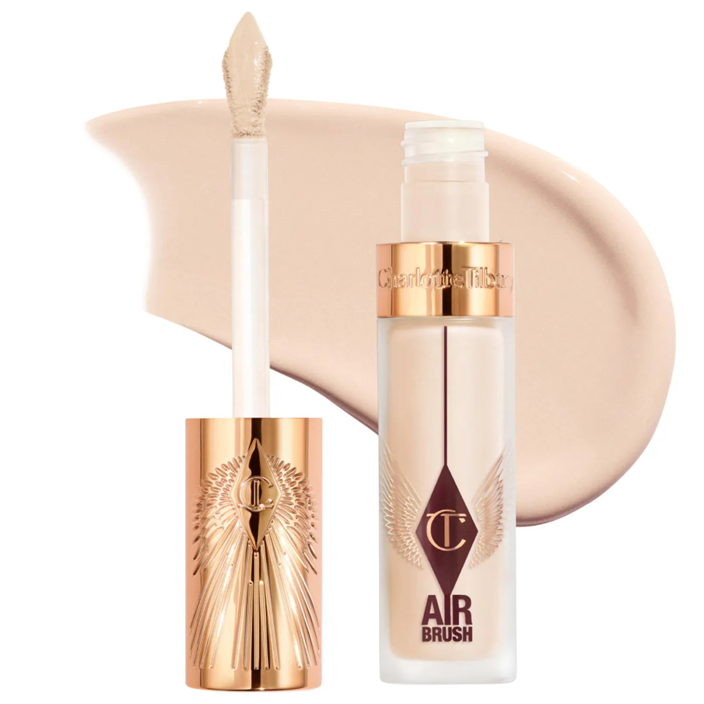 PREORDEN -Airbrush Flawless Crease-Proof Long-Wear Blur Concealer | CHARLOTTE TILBURY - 2 A 4 SEMANAS EN LLEGAR