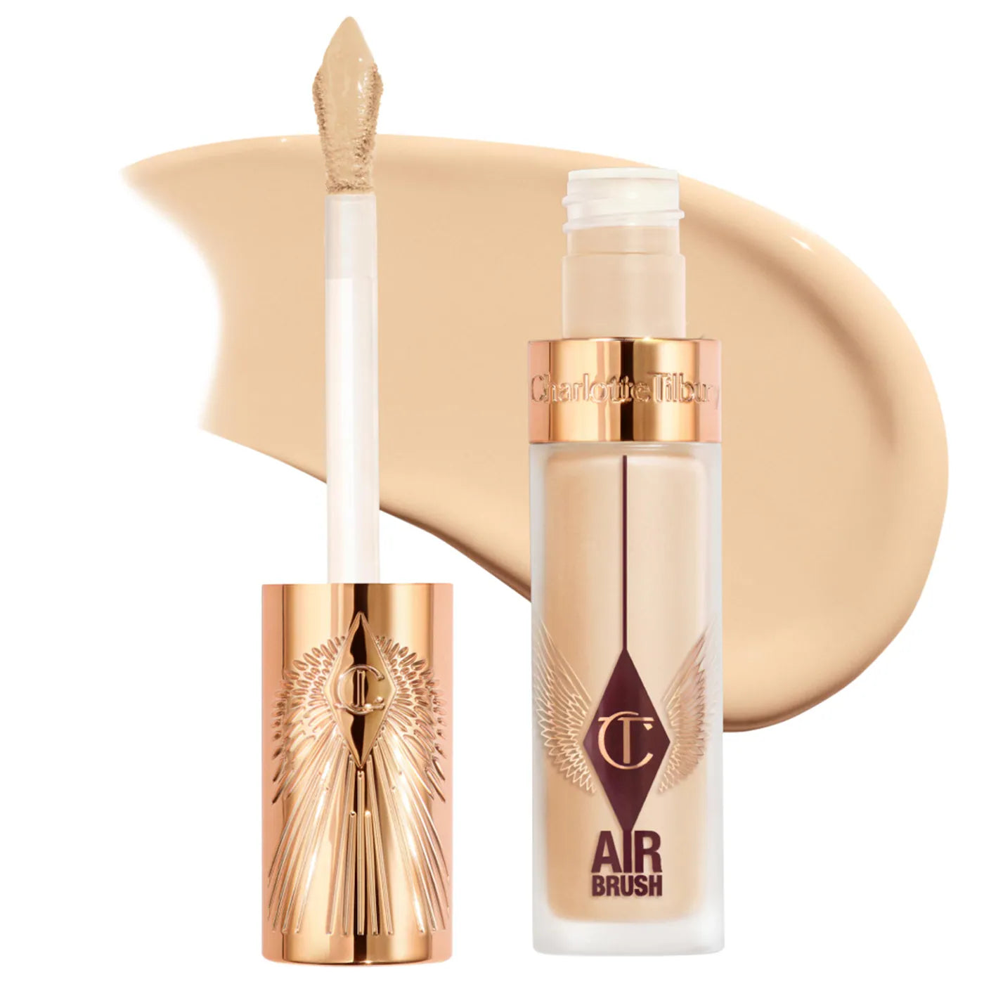 PREORDEN -Airbrush Flawless Crease-Proof Long-Wear Blur Concealer | CHARLOTTE TILBURY - 2 A 4 SEMANAS EN LLEGAR