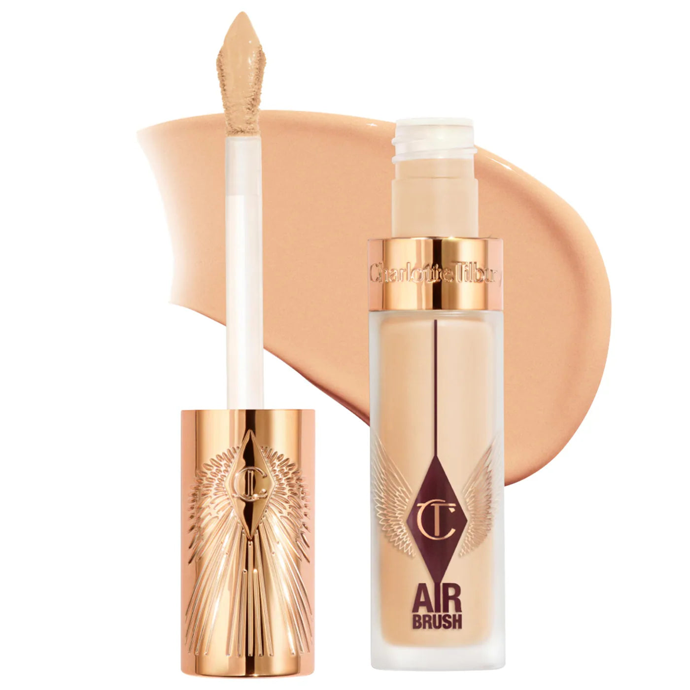 PREORDEN -Airbrush Flawless Crease-Proof Long-Wear Blur Concealer | CHARLOTTE TILBURY - 2 A 4 SEMANAS EN LLEGAR
