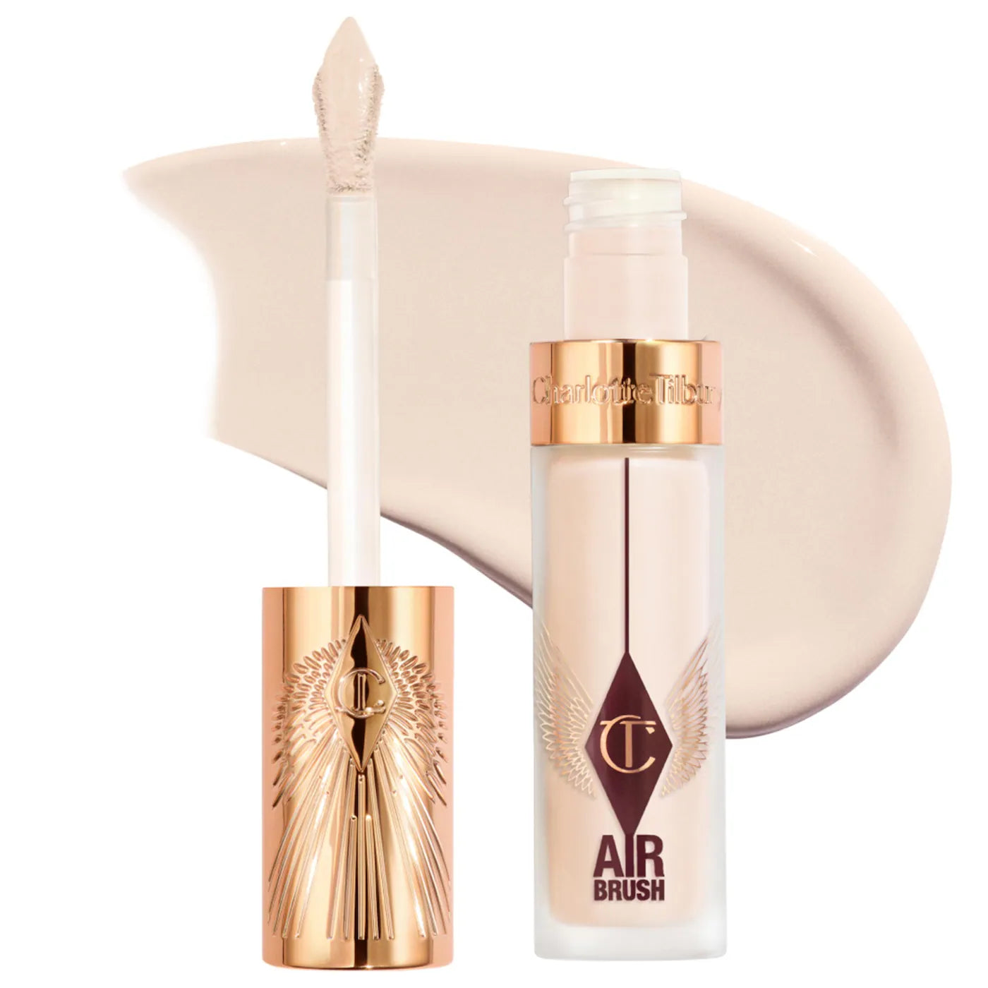 PREORDEN -Airbrush Flawless Crease-Proof Long-Wear Blur Concealer | CHARLOTTE TILBURY - 2 A 4 SEMANAS EN LLEGAR
