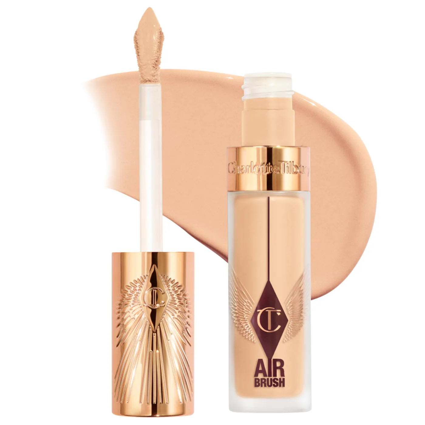 PREORDEN -Airbrush Flawless Crease-Proof Long-Wear Blur Concealer | CHARLOTTE TILBURY - 2 A 4 SEMANAS EN LLEGAR