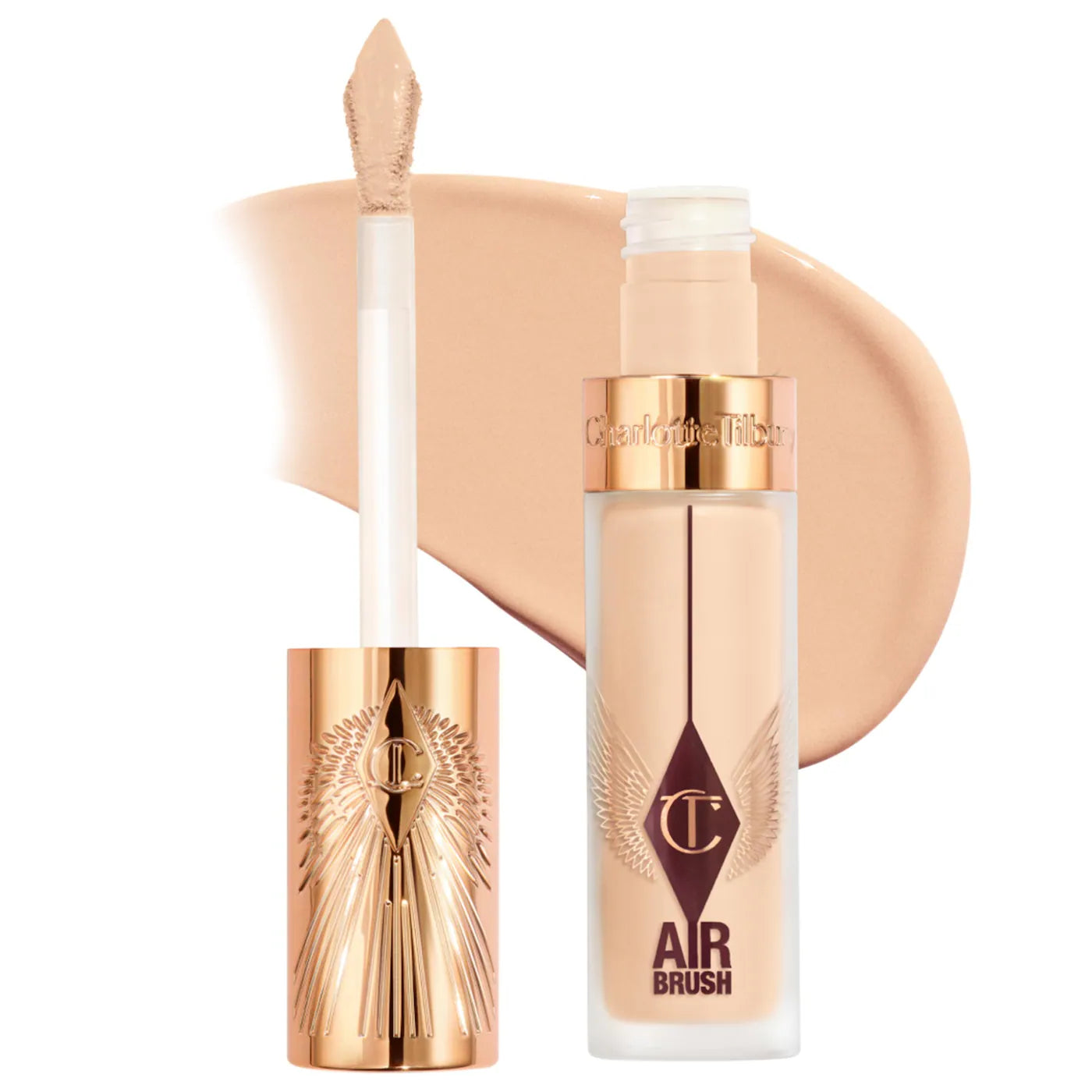 PREORDEN -Airbrush Flawless Crease-Proof Long-Wear Blur Concealer | CHARLOTTE TILBURY - 2 A 4 SEMANAS EN LLEGAR