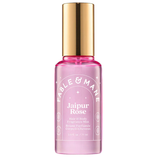 PREORDEN - Jaipur Rose Hair & Body Mist with Saffron + Black Amber | FABLE & MANE - 2 A 4 SEMANAS EN LLEGAR