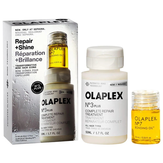 PREORDEN -Bond Repair Hair Treatment and Anti-Frizz Hair Oil Set | OLAPLEX - 2 A 4 SEMANAS EN LLEGAR