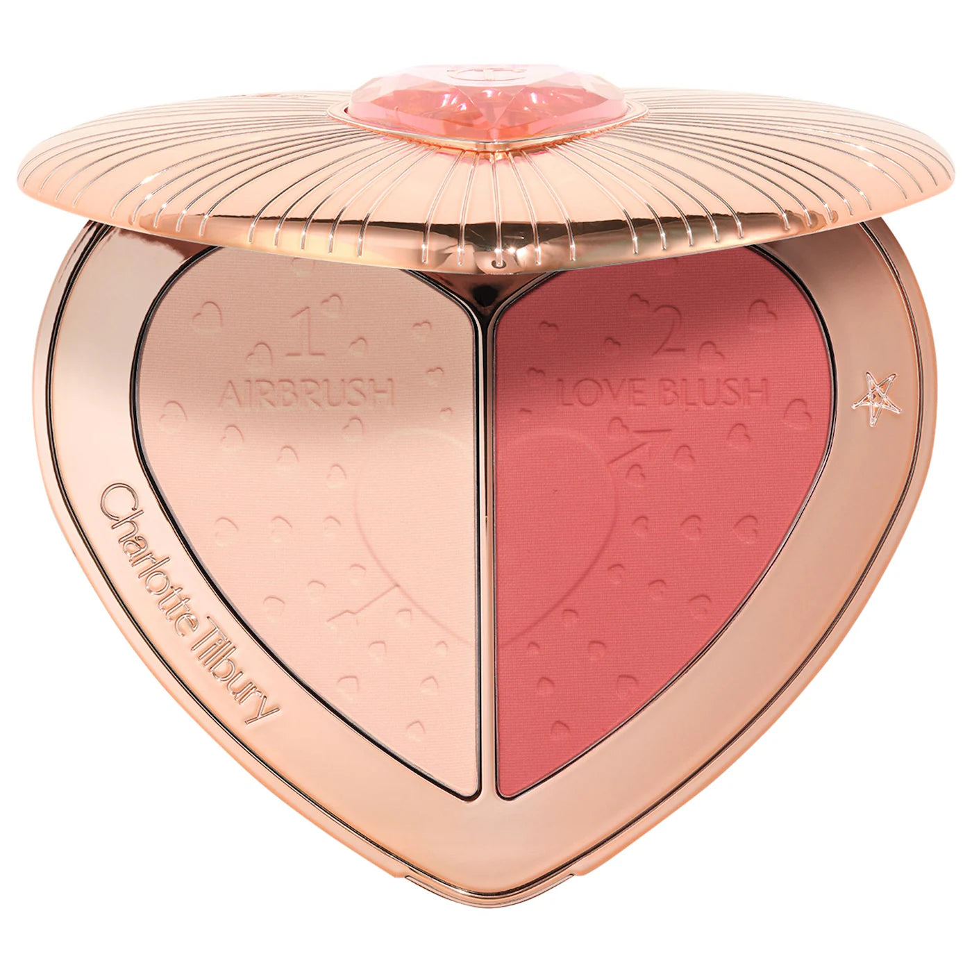 PREORDEN -Pillow Talk Beauty Soulmates Airbrush Flawless Finish Brightening and Blush Powder Palette - 2 A 4 SEMANAS EN LLEGAR