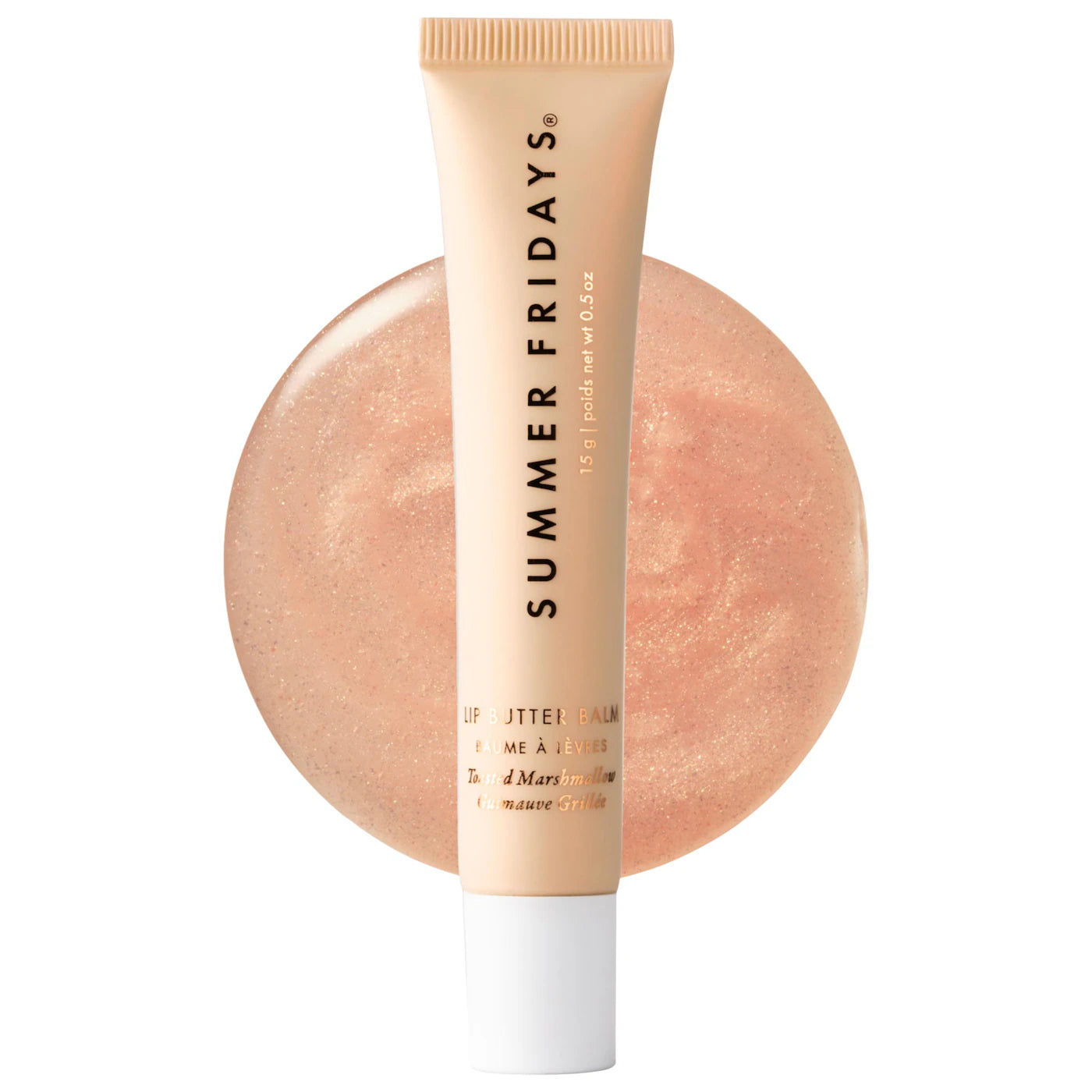 PREORDEN - Toasted Marshmallow - sheer golden shimmer + toasted marshmallow flavor | SUMMER FRIDAYS - 2 A 4 SEMANAS EN LLEGAR