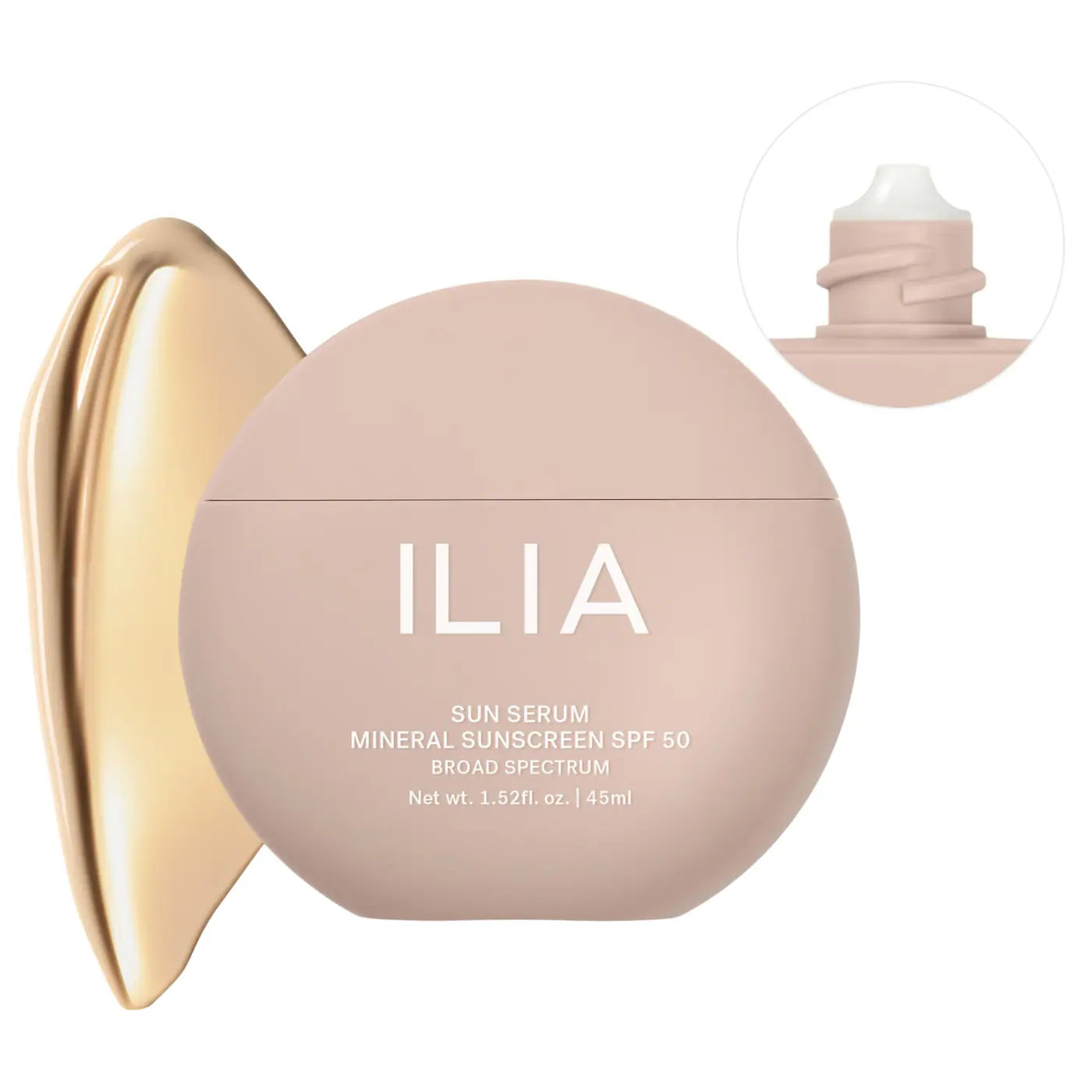 PREORDEN - Sun Serum Mineral Sunscreen SPF 50 with 8-Hour Oil Control | ILIA - 2 A 4 SEMANAS EN LLEGAR