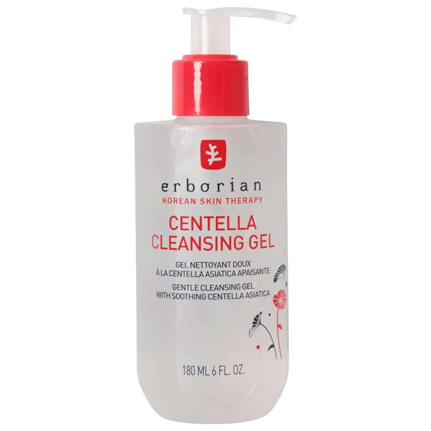 PREORDEN -Centella Cleansing Gel, Gentle Daily Cleanser with Centella Asiatica & Squalane | ERBORIAN - 2 A 4 SEMANAS EN LLEGAR