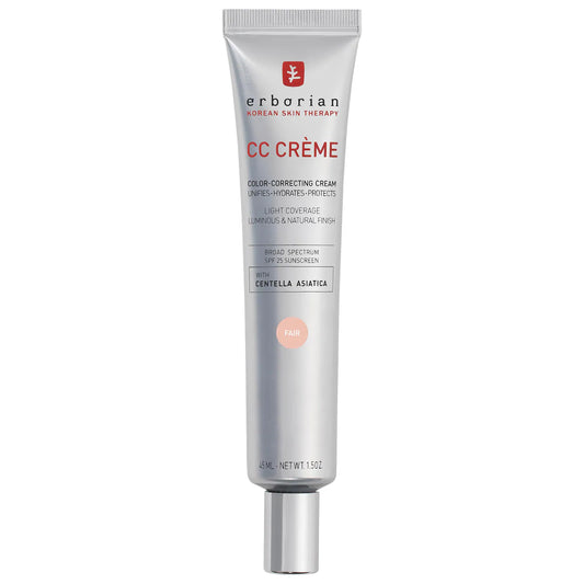 PREORDEN -CC Cream Color-Corrector for Natural Luminous Finish with Korean Centella Asiatica Extract | ERBORIAN - 2 A 4 SEMANAS EN LLEGAR