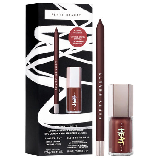 PREORDEN - Brown'd Pout Lip Liner + Mini Lip Plumper Duo - 2 A 4 SEMANAS EN LLEGAR
