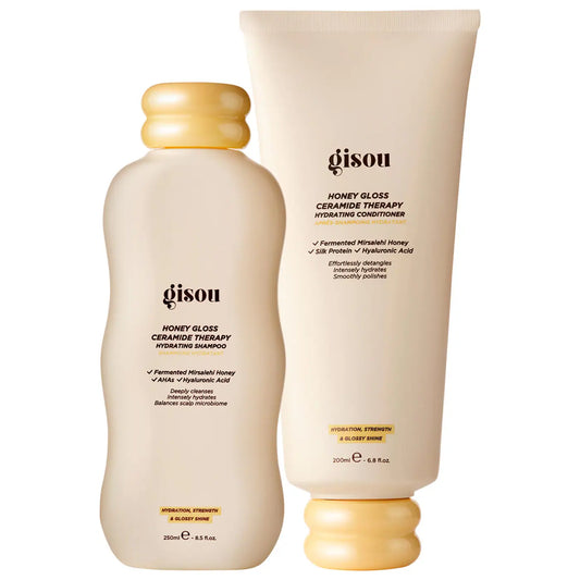 PREORDEN - Honey Gloss Ceramide Therapy Hydrating Shampoo & Conditioner Duo | GISOU - 2 A 4 SEMANAS EN LLEGAR
