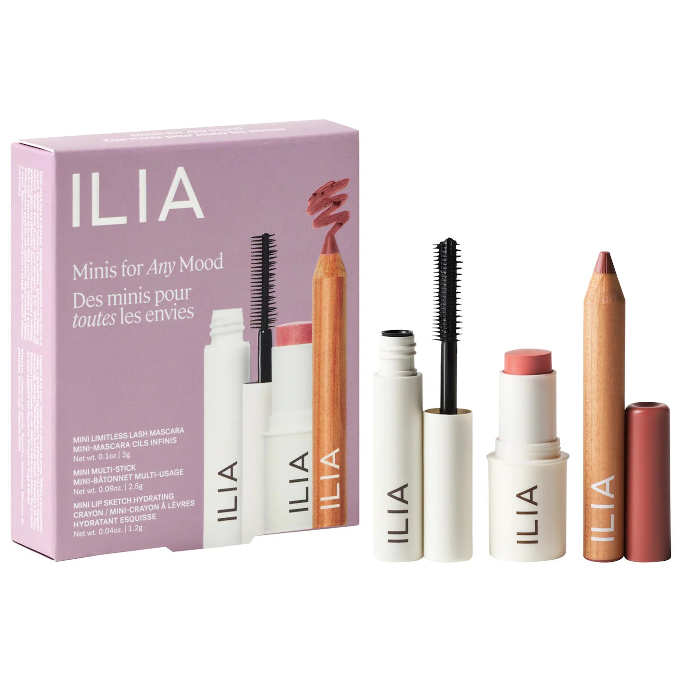 PREORDEN - Minis for Any Mood Eye, Cheek, and Lip Set | ILIA - 2 A 4 SEMANAS EN LLEGAR