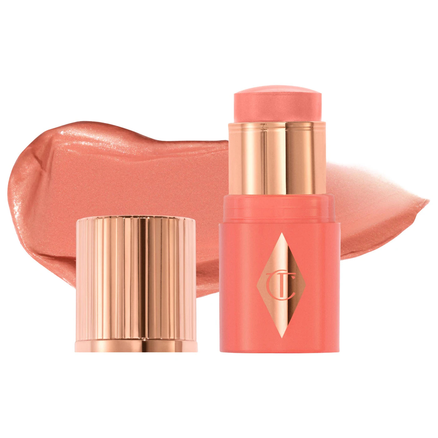 PREORDEN - Mini Unreal Lip + Cheek Glow Blush Stick with Hyaluronic Acid | CHARLOTTE TILBURY - 2 A 4 SEMANAS EN LLEGAR