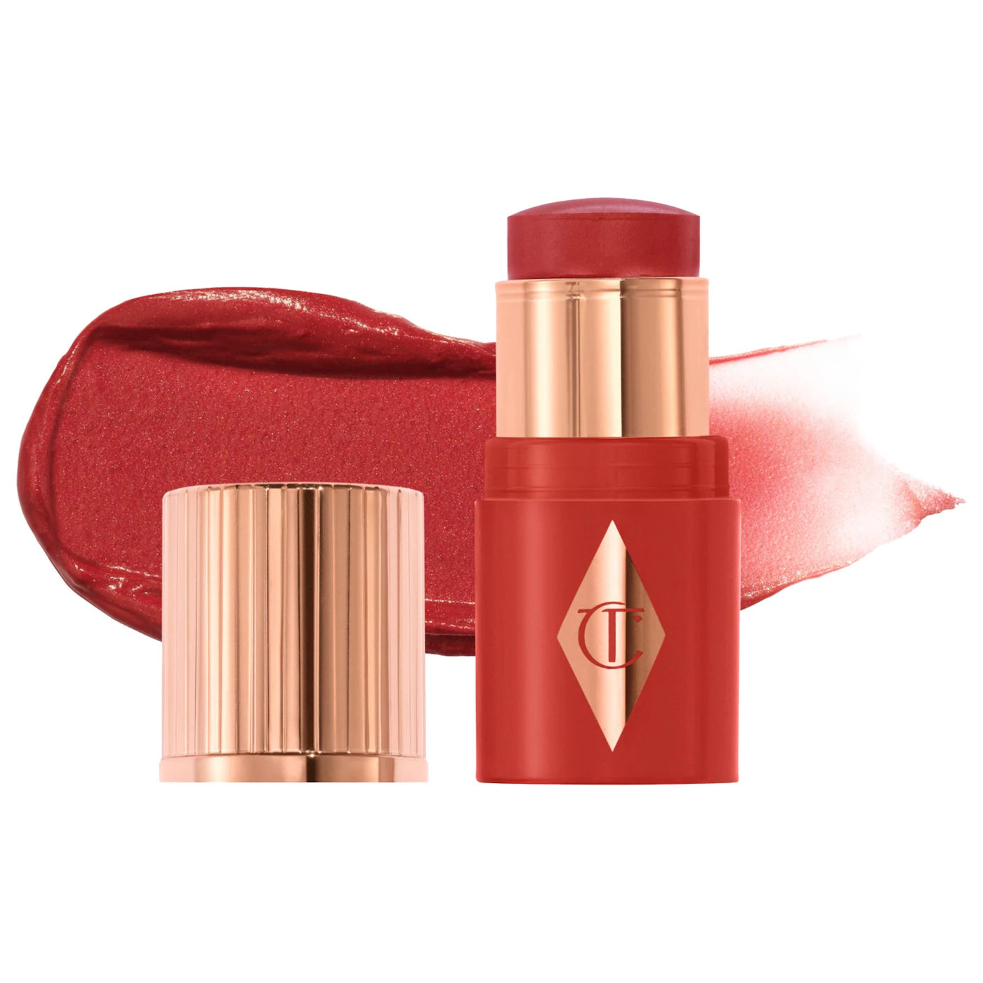 PREORDEN - Mini Unreal Lip + Cheek Glow Blush Stick with Hyaluronic Acid | CHARLOTTE TILBURY - 2 A 4 SEMANAS EN LLEGAR