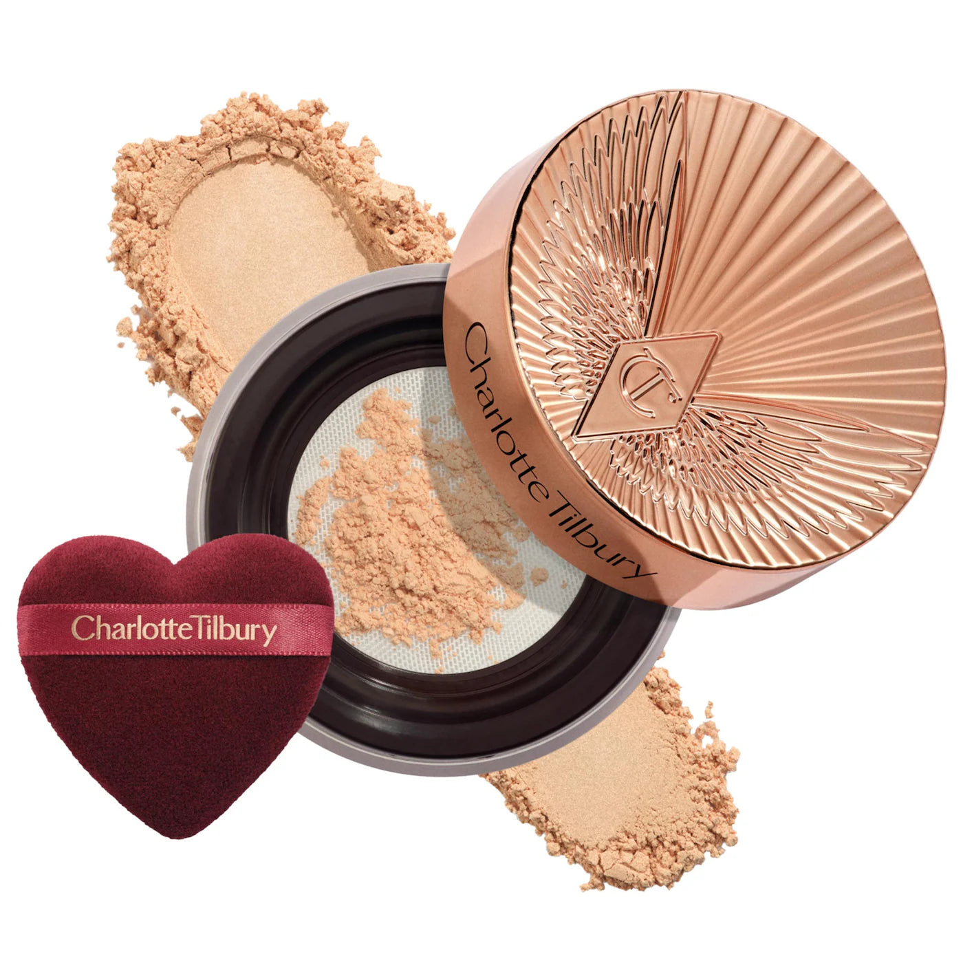 PREORDEN -Airbrush Flawless Blur Loose Setting Powder | CHARLOTTE TILBURY - 2 A 4 SEMANAS EN LLEGAR