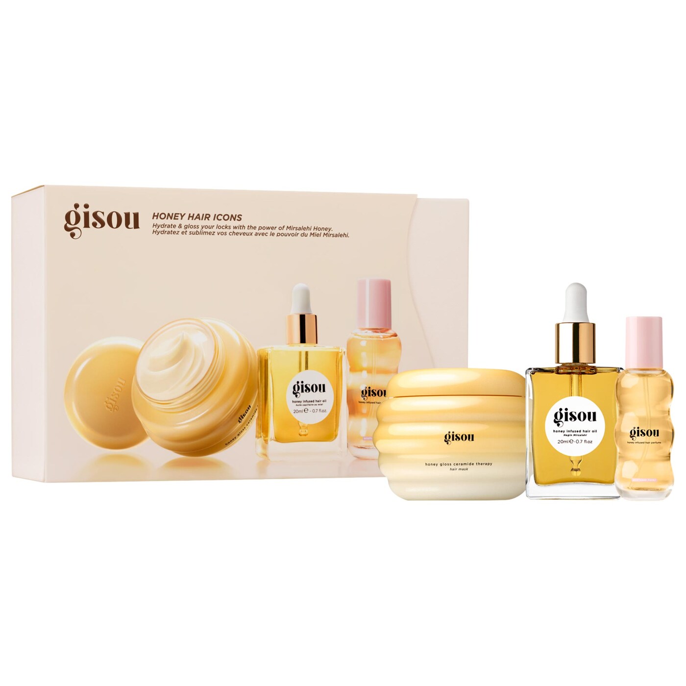 PREORDEN - Honey Hair Icons Set | GISOU - 2 A 4 SEMANAS EN LLEGAR