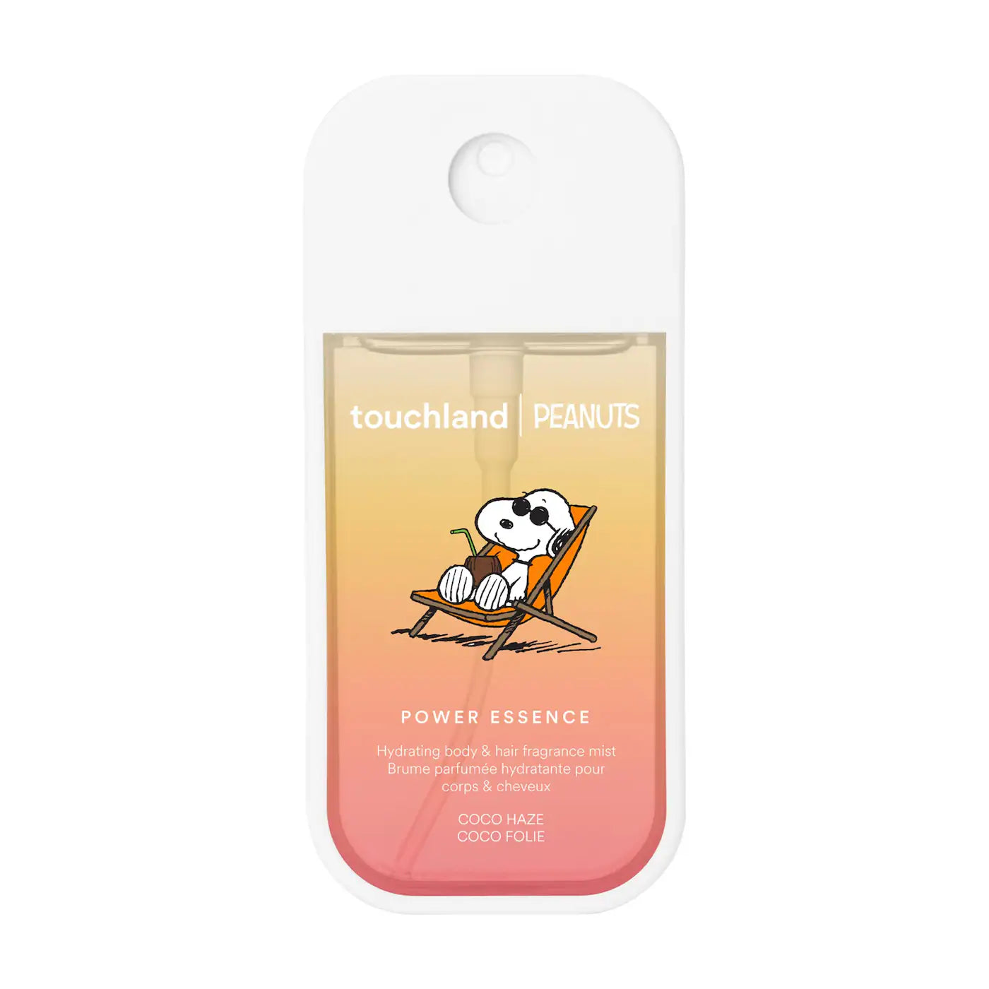 PREORDEN - Peanuts Body Mist | TOUCHLAND - 2 A 4 SEMANAS EN LLEGAR